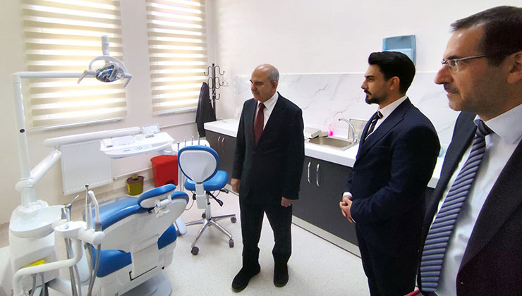 İl Sağlık Müdürü Koç, hizmete başlayan yeni hastaneyi ziyaret etti