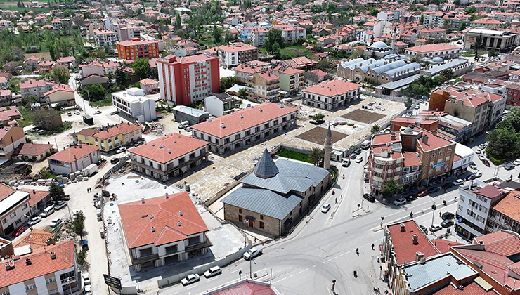 Ilgın Osmanlı Kent Meydanı Dönüşüm Projesi’nde sona gelindi