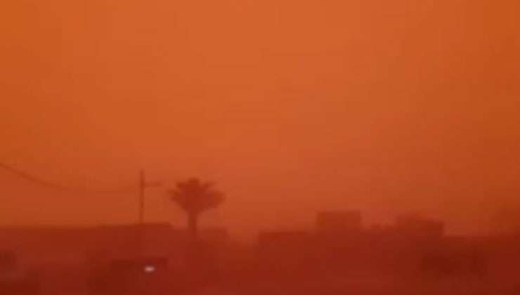 Irak’ı kum fırtınası vurdu: 4 ölü, 3 yaralı