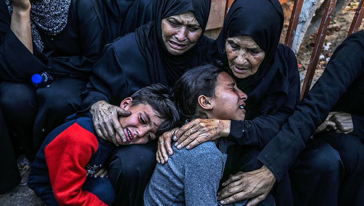 İsrail’in son 10 günde Gazze’ye düzenlediği saldırılarda 815 Filistinli hayatını kaybetti