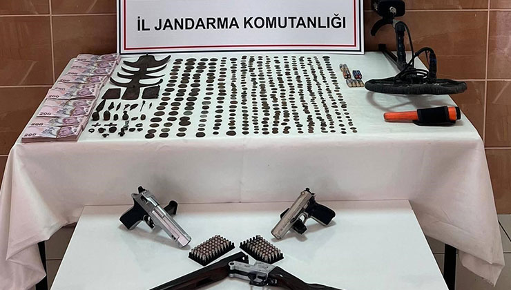 Jandarmadan tarihi eser operasyonu