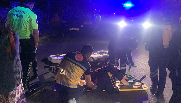 Karaman’da elektrikli bisiklet kazası: 1 yaralı