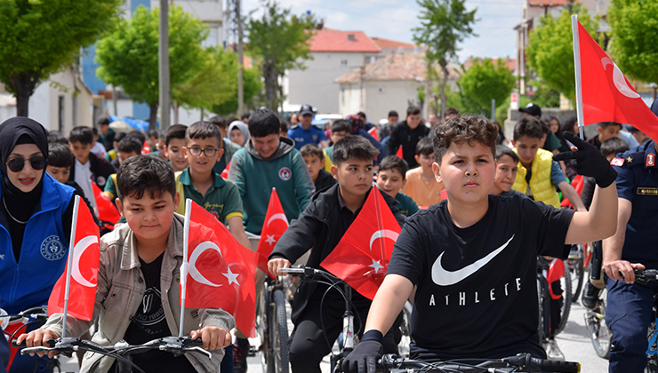 Karapınar’da “Spor için pedalları çevir” etkinliği