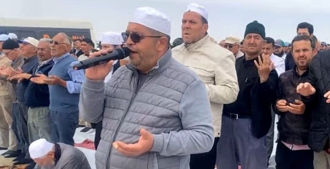 Karapınar’da yağmur duası yapıldı