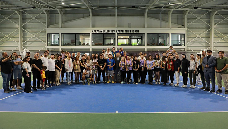 Karatay Tenis Kortu’nda final heyecanı