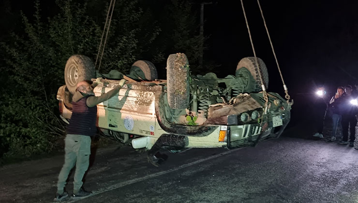 Kazdağları’nda feci kaza: 1 ölü, 5 yaralı