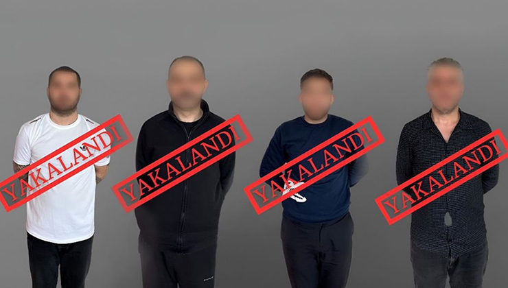 Kırmızı bültenle aranan 4 şüpheli Gürcistan’da yakalanarak Türkiye’ye getirildi