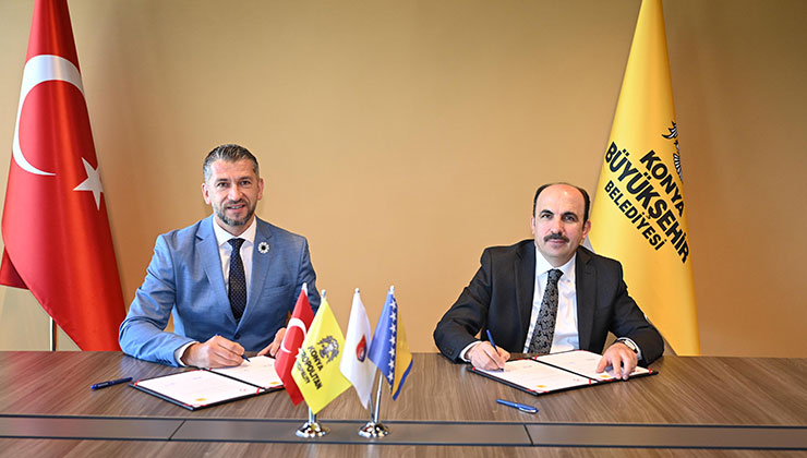 Konya Büyükşehir ile Bosna Hersek İliyaş Belediyesi arasında kardeş şehir protokolü imzalandı