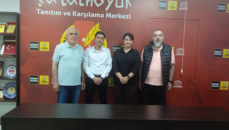 Konya Gazeteciler Cemiyetine ziyaret