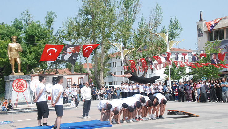 Konya’nın ilçelerinde 19 Mayıs coşkusu