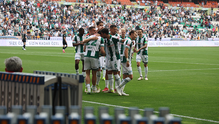 Konyaspor 17 yıl sonra 6. kez üst üstte sahasında galip