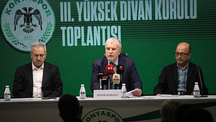 Konyaspor’da 3. Yüksek Divan Kurulu toplantısı yapıldı