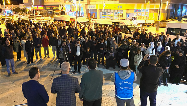Kulu’da hacı adayları dualarla uğurlandı