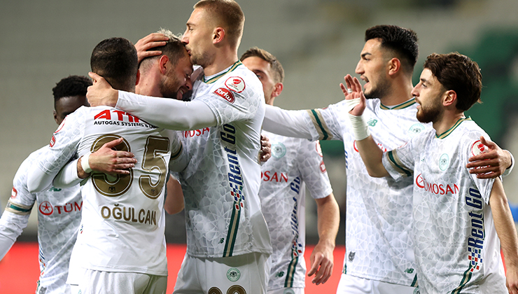 Kupanın en golcü takımı Konyaspor