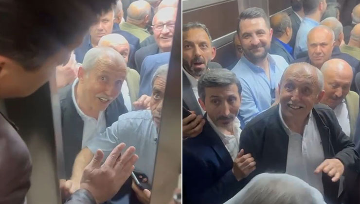Mahsur kalanlar kurtulunca gülme krizine girdi
