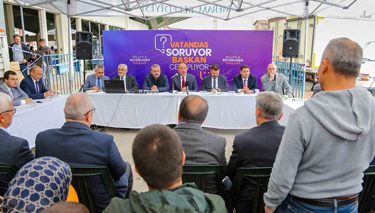 Meram’ın mahallelerinde hizmet seferberliği sürüyor