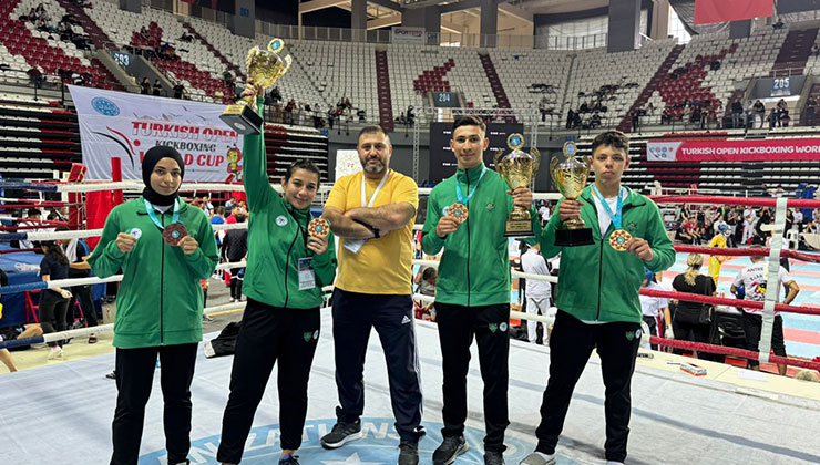 Meramlı sporculardan Dünya Kupası’nda 3 altın, 1 bronz madalya