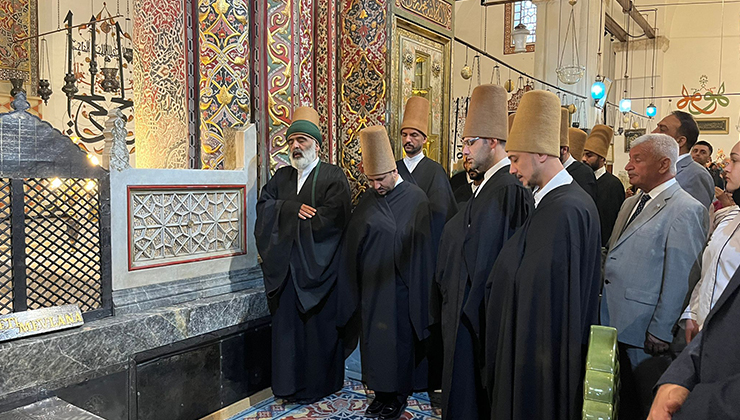 Mevlana Müzesinde Gülbank Duası gerçekleştirildi