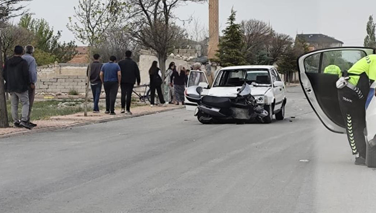Otomobilin çarptığı elektrikli bisiklet sürücüsü öldü