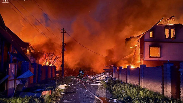 Rusya, Ukrayna’nın birçok noktasına İHA’larla saldırdı: 3 ölü