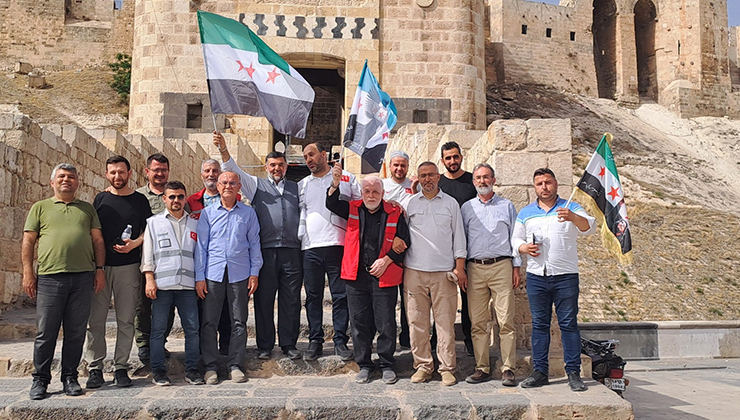 Safa Vakfı ve Verenel Derneği Suriye’de yetim okulunu ziyaret etti
