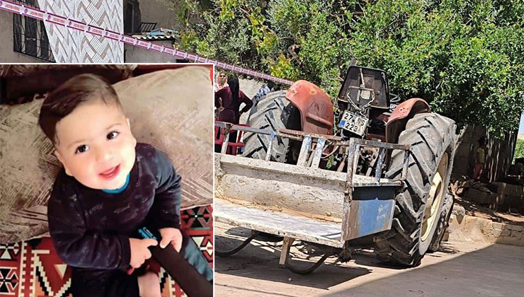 Şanlıurfa’da feci olay: Traktörü hareket ettiren 2 yaşındaki çocuk, 1 yaşındaki kuzenini ezdi