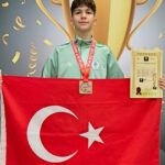 Selçuk Çokgezer üçüncü oldu