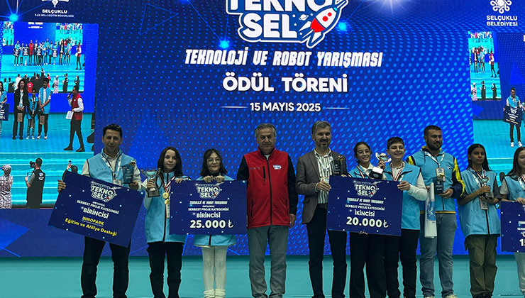 Selçuklu Tekno-Sel’de ödüller taktim edildi