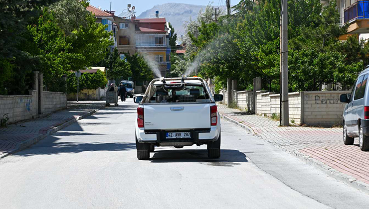 Selçuklu’da ilaçlama çalışmaları başladı