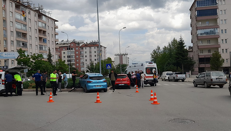 Seydişehir’de trafik kazasında 2 kişi yaralandı