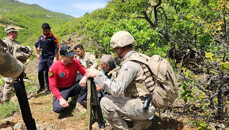Tunceli’de kaybolan yaşlı adam jandarma tarafından bulundu
