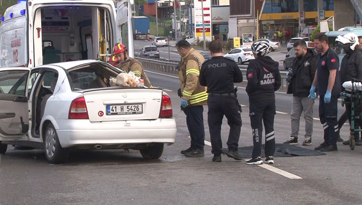 Tuzla’da kontrolden çıkan otomobil takla attı :1 ölü
