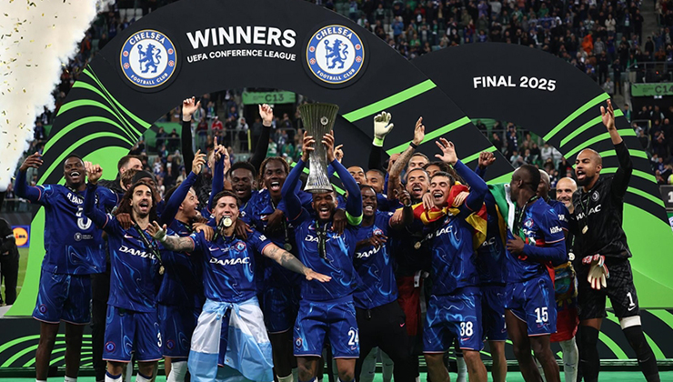 UEFA Konferans Ligi’nde Chelsea şampiyon oldu