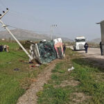 Van’da yolcu otobüsünün devrildiği kazada 28 kişi yaralandı