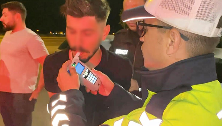 Yasal sınırın 5 katı üzerinde alkollü yakalandı, “Asgari ücretle çalışıyorum” dedi
