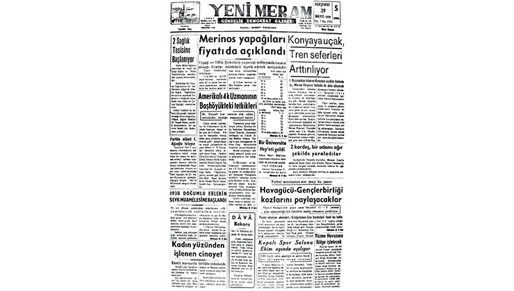 Yeni Meram’dan tarım projelerine destek