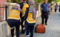 13 yaşındaki çocuk, koluna saplanan demirle hastaneye kaldırıldı