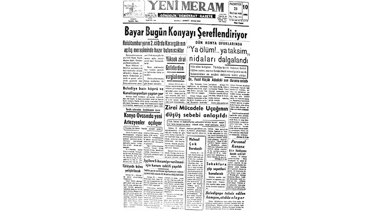 1958 hasadı yüz güldürmüş