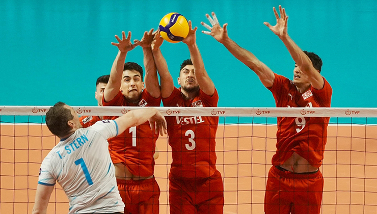 A Milli Erkek Voleybol Takımı, Milletler Ligi’nde yarın Slovenya ile karşılaşacak