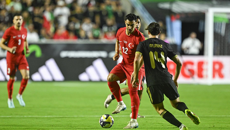 A Milli Futbol Takımı, hazırlık maçında Meksika’ya 1-0 mağlup oldu