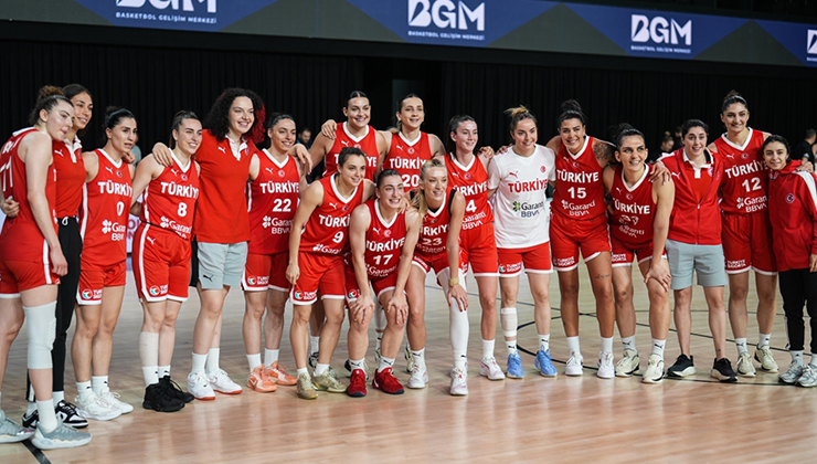 A Milli Kadın Basketbol Takımı, Avrupa Şampiyonası’nda parkeye çıkıyor