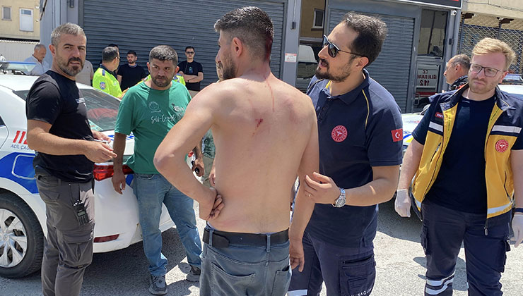 Aksaray’da keser ve sopalı kavga: 1 yaralı