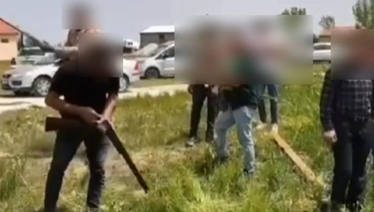 Aksaray’da magandaların evinden cephanelik çıktı