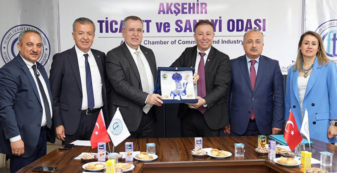 Akşehir ve Fethiye Ticaret ve Sanayi Odaları arasında kardeş oda protokolü