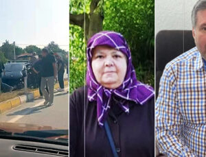 Almanya’dan bayram tatiline gelen çift kazada hayatını kaybetti