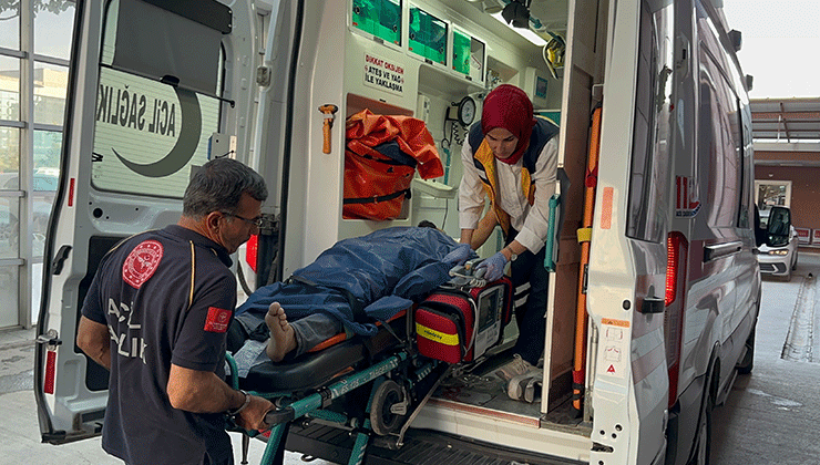 Aracında silahlı saldırıya uğradı: 1 ağır yaralı