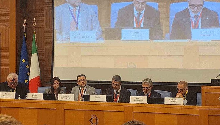 Aydın, İtalya’da AGİT bölgesinde organize suçlarla mücadeleye ilişkin parlamentolar arası konferansa katıldı