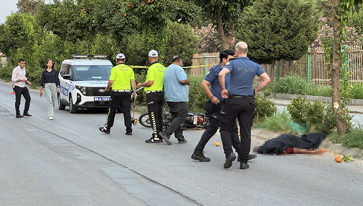 Aydın’da ağaca çarpan motosikletli öldü