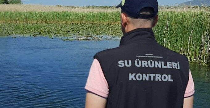Beyşehir Gölünde denetimler av yasağının son günlerinde de sürdü