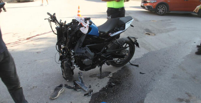 Beyşehir’de minibüs ile çarpışan motosiklet sürücüsü hayatını kaybetti
